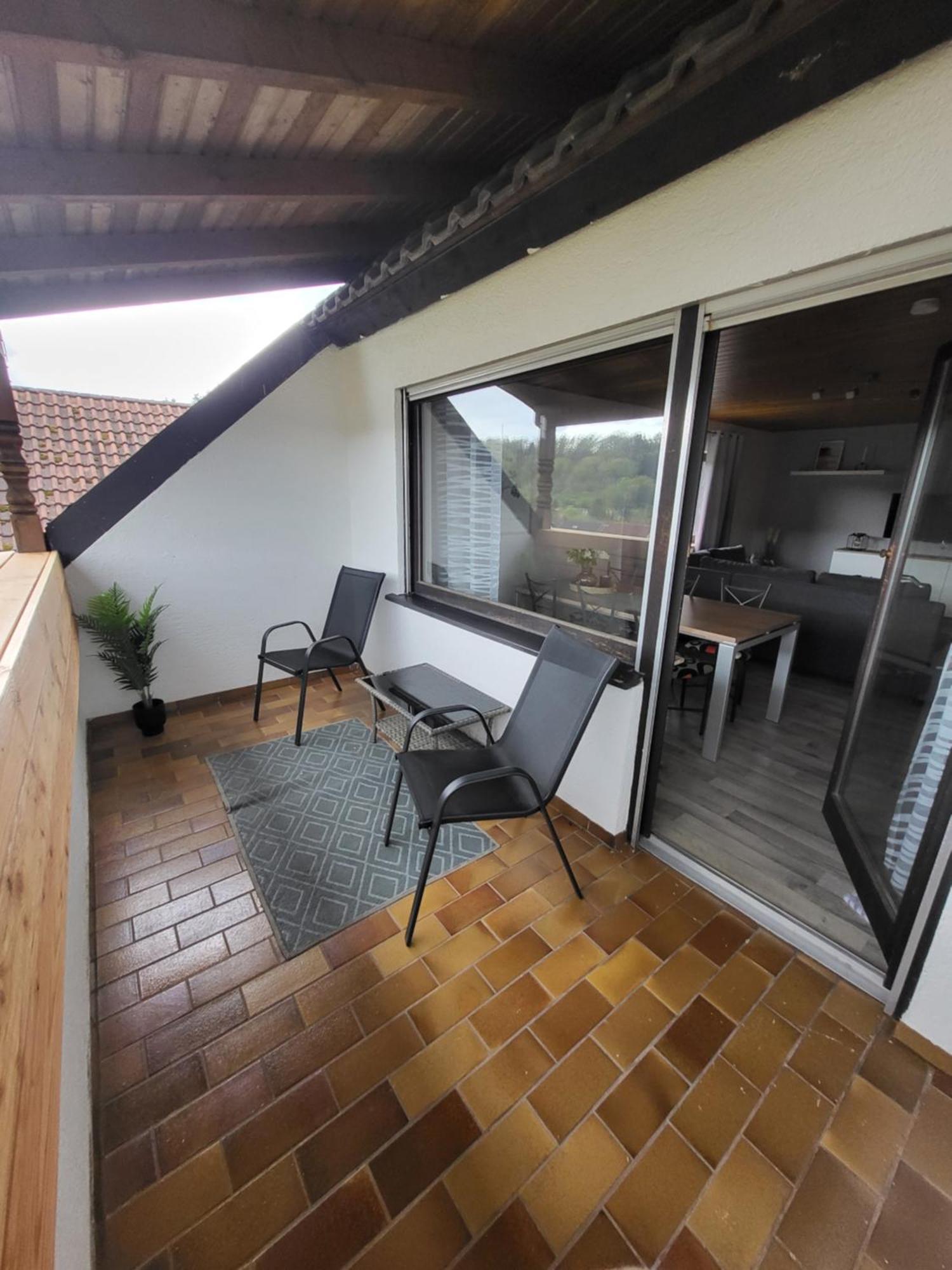 Ferienwohnung Weitblick Uninah Homburg  Buitenkant foto