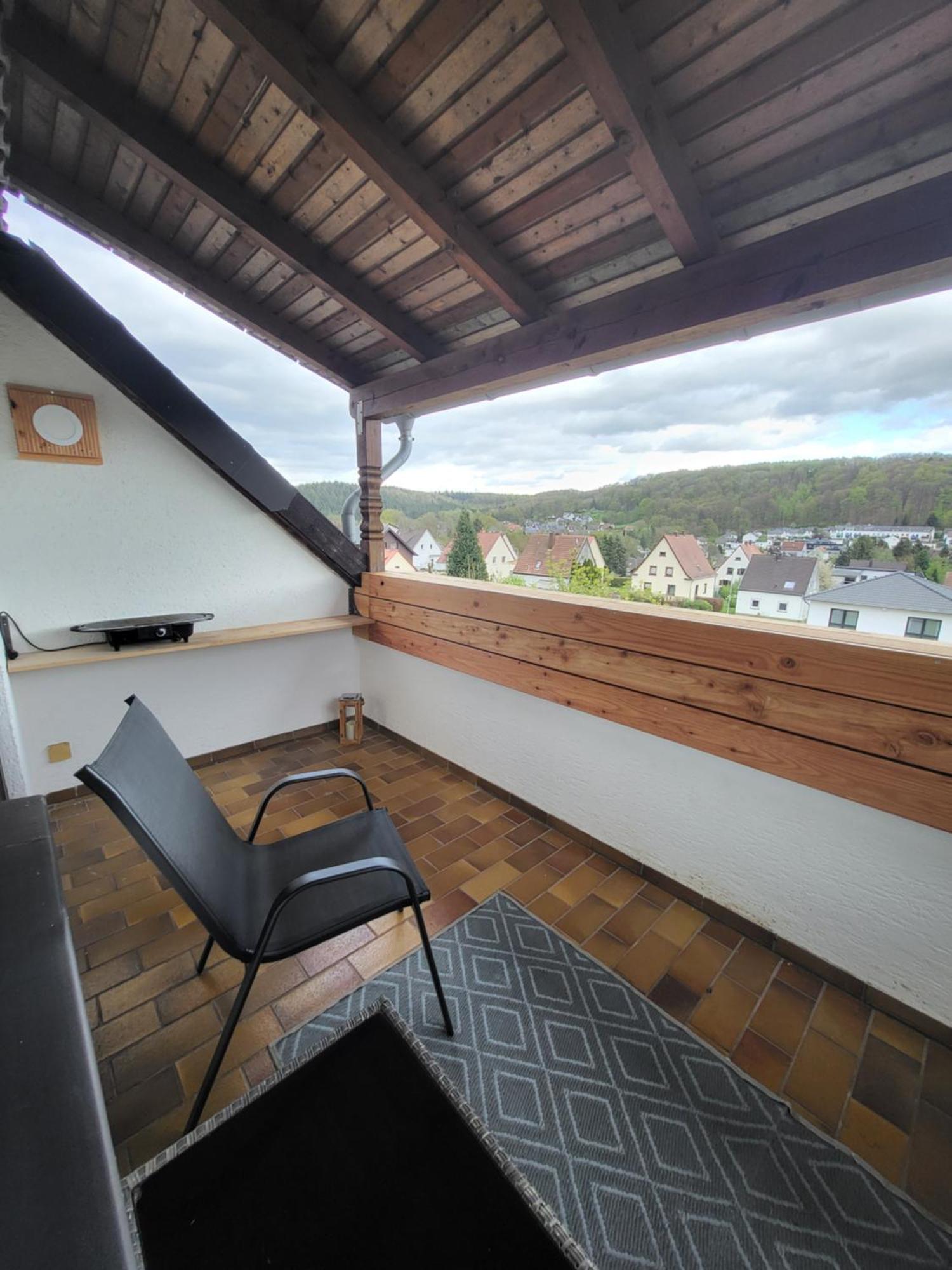 Ferienwohnung Weitblick Uninah Homburg  Buitenkant foto